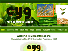 Tablet Screenshot of mega-international.com